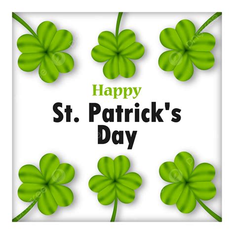 St Patricks Day Vector Hd Images St Patricks Day Event Traditional Festival Clover San