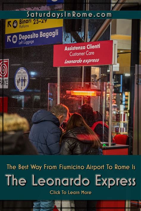 The Leonardo Express Tickets And Times To The Rome Airport Artofit