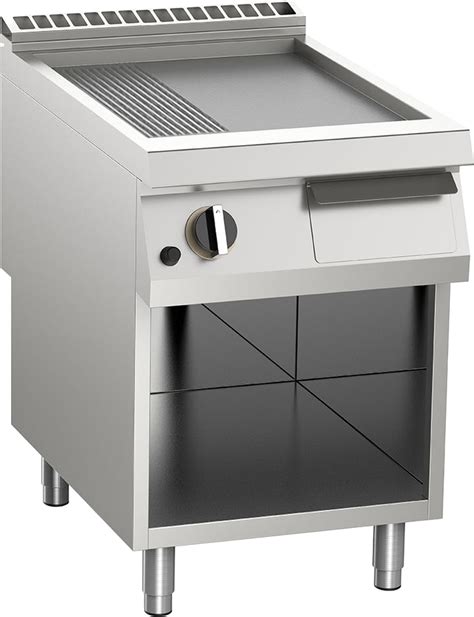 Silko ALI Spa Gas Grillplatte Aus Edelstahl 2 3 Glatt 1 3 Gerillt 14