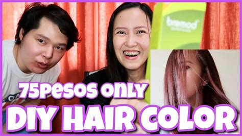 Diy Tipid Hair Color No Bleach Bremod Dust Color Affordable