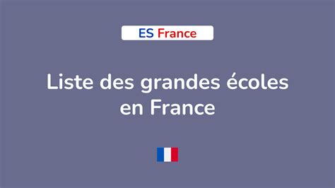 Liste complète des 222 grandes écoles en France en 2025