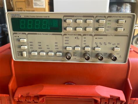 Wavetek Model 80 50 MHz Function Signal Generator EBay