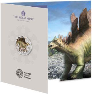 50 Pc 2024 Dinosaurier Stegosaurus im Blister WEKA Münzhandels GmbH