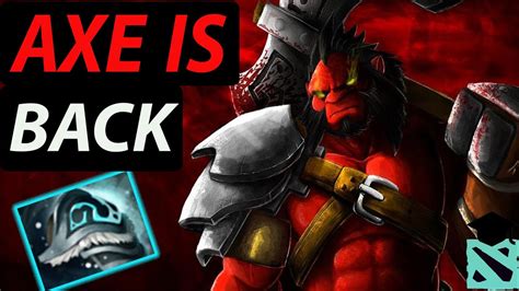 Axe Dota Axe New Shivas Build Pro Gameplay Youtube