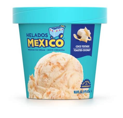 Helados Mexico Toasted Coconut Ice Cream Pint 16 Oz Frys Food Stores