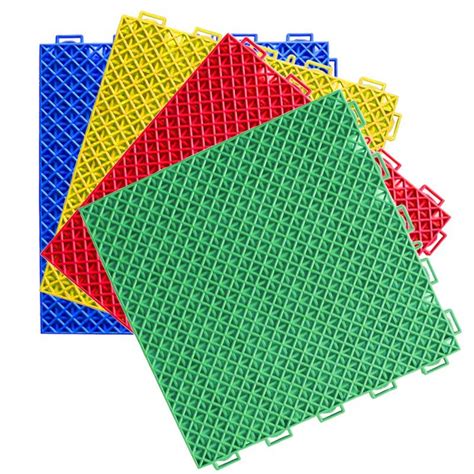 Interlocking Durable Sports Pp Floor Tile For Tennis Court China