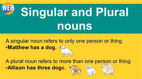 Singular And Plural Nouns 50 Examples Worksheet Pdf World English Blog