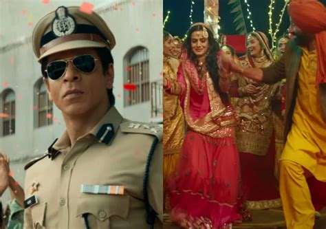 Jawan Vs Gadar Shah Rukh Khan Film Crosses I Day Numbers Of Sunny