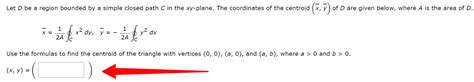 Solved Let D Be A Region Bounded By A Simple Closed Path C Chegg