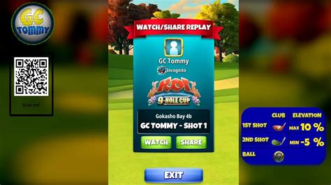 Master Qr Hole Par Eagle Koi Hole Cup Golf Clash Guide