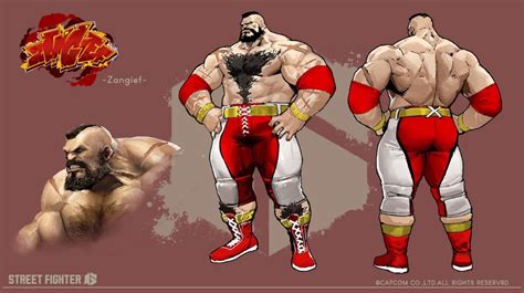 Zangief Concept Art Street Fighter Art Gallery Street Fighter