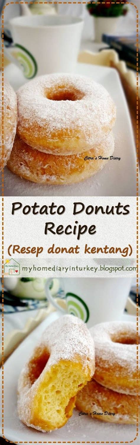 Resep Donat Kentang Potato Donuts Recipe Potato Donuts Donut