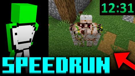 Dream Speedrun Minecraft For The First Time In A Long Time Youtube