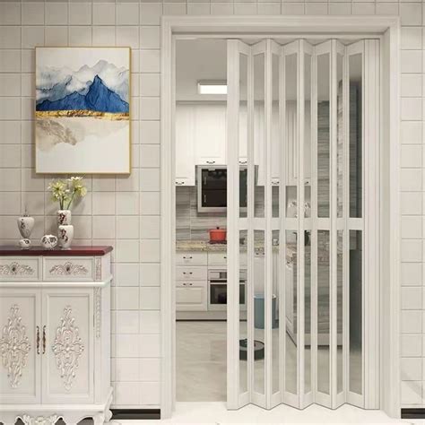 Pvc Folding Door Toilet Partitions Kitchen Sliding Door Sliding Door