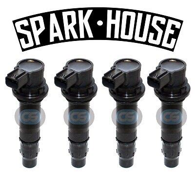 4 PACK IGNITION COIL Yamaha YZF R6 R6 YZF R6S R6S YZF R1 R1 FZ1 VMAX