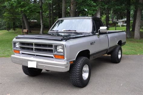 1989 Dodge Le150 4wd Pickup 85k Original Miles Original Paint â