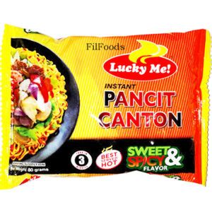 Lucky Me Pancit Canton Sweet Spicy 80g FilFoods