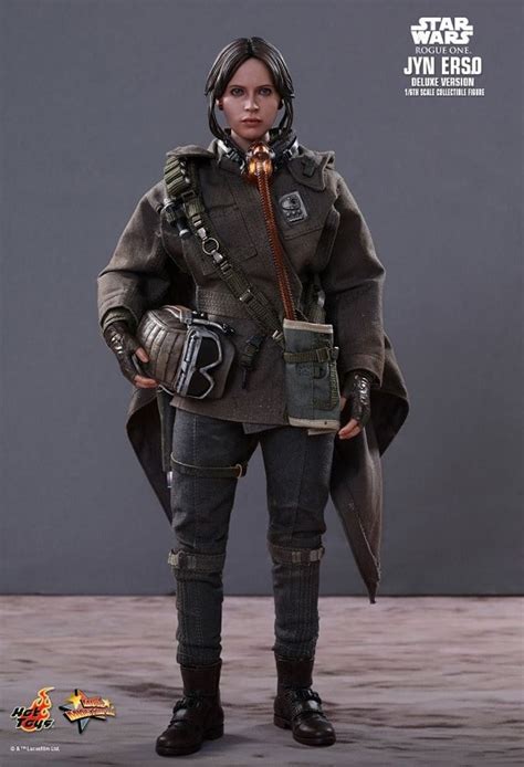 JYN ERSO DELUXE VERSION MMS Scale Figure ROGUE ONE A STAR WARS STORY HOT TOYS