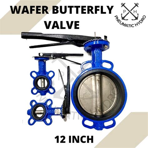 Jual Wafer Butterfly Valve 12 Inch Cast Iron Di Lapak Pneumatic Hydro