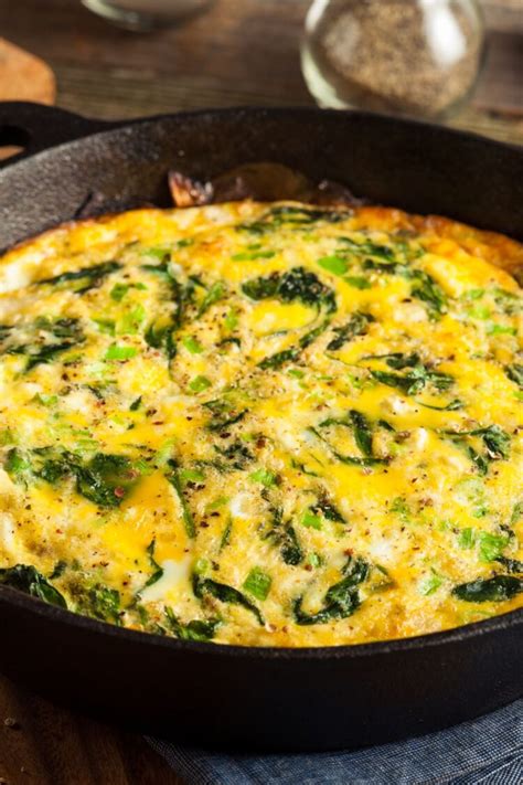 Weight Watchers Cheddar And Spinach Frittata Nesting Lane