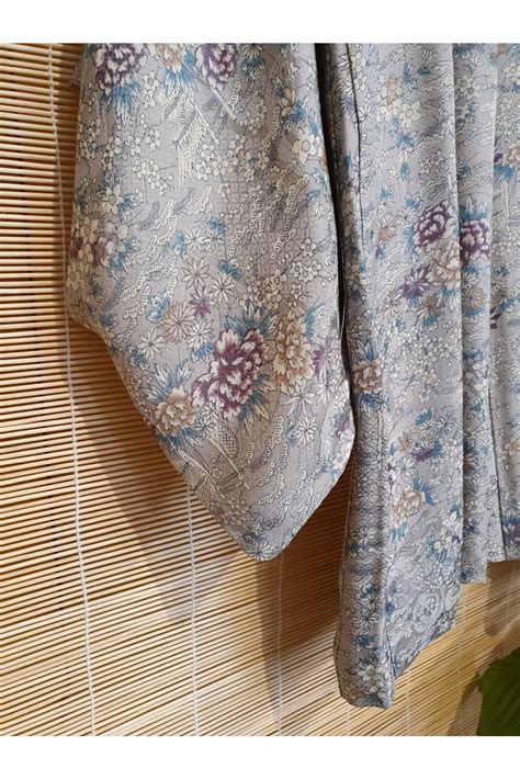 Vintage Kimono Floral Pattern Mochi Copenhagen