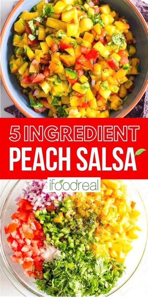 Fresh Peach Salsa Recipe