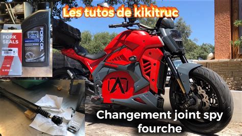 Alrendo Ts Bravo Changement Joint Spy Fourche Youtube