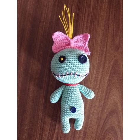 Xepa Amigurumi Lilo Stitch Shopee Brasil