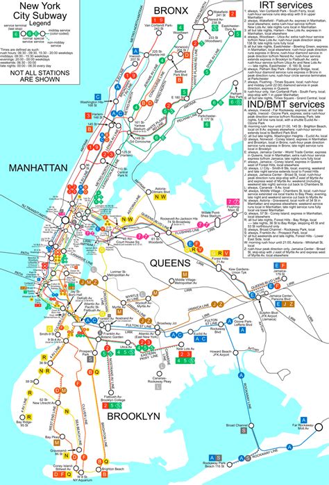 PLANO METRO DE NUEVA YORK [Plano completo y turístico, tarifas...]