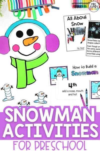 Snowman Activities for Preschool - Mrs. Jump's Class