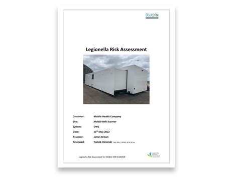 Legionella Risk Assessment