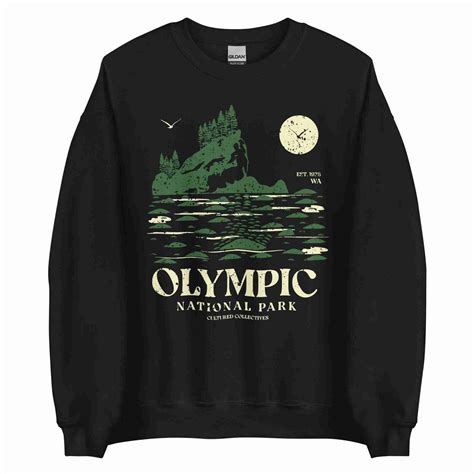 Olympic National Park Sweatshirt National Parks Shirts Apparel