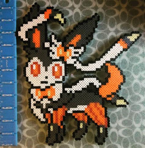 Sylveon X Pumpkaboo Fusion By Perler Me This On Deviantart Perler