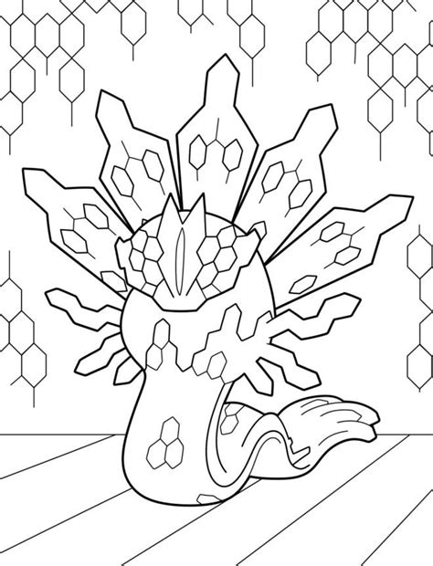 Coloriage Pokémon Légendaire Shiny Zygarde