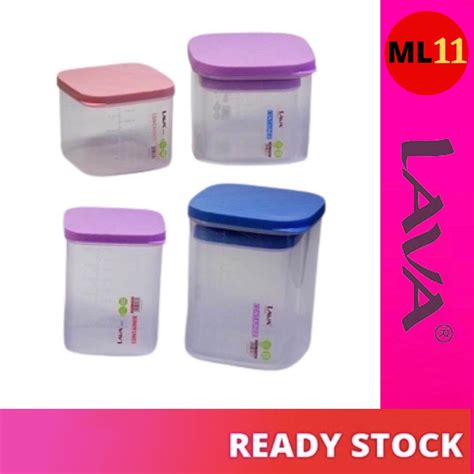 Lava Airtight Multipurpose Container Food Container Bekas Makanan