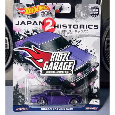 Jual Hot Wheels Japan Historics 2 Nissan Skyline C210 Shopee Indonesia