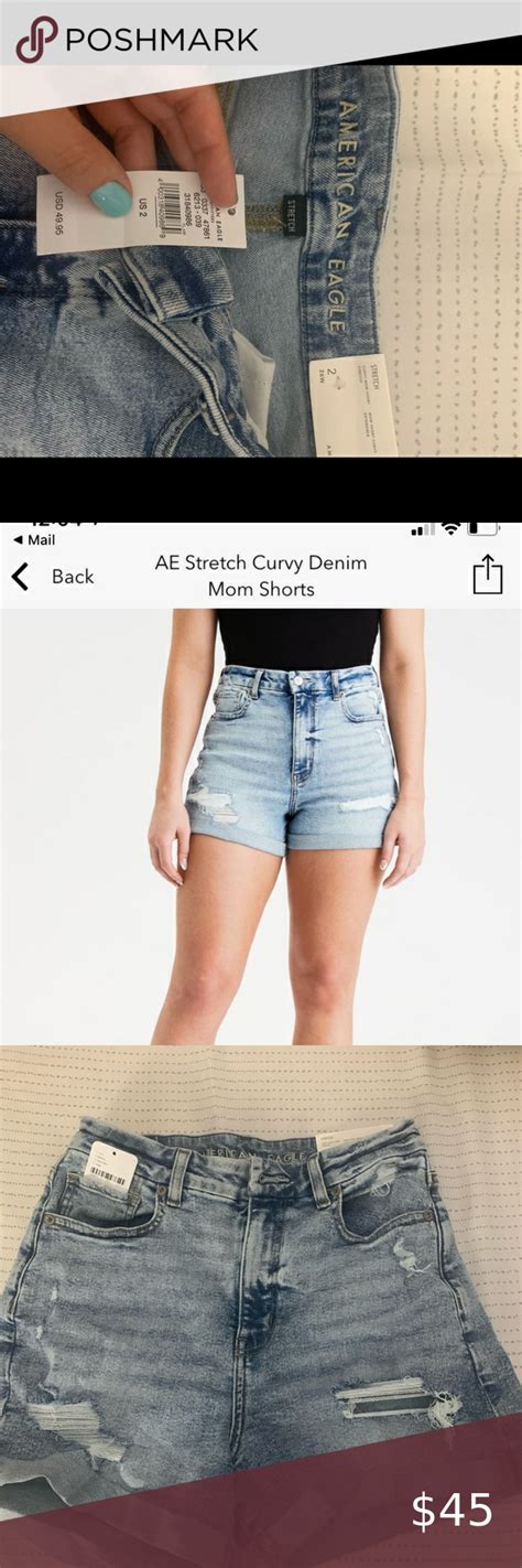 American Eagle Mom Shorts Mom Shorts Curvy Shorts Fashion