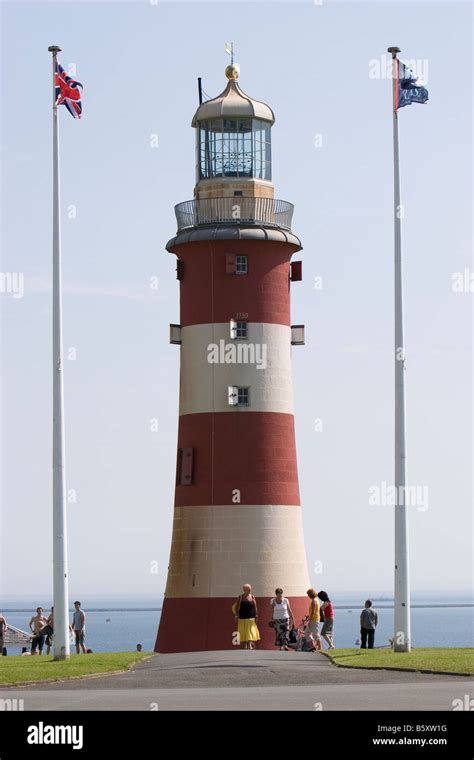 The Former Eddystone Lighthouse Smeaton S Tower Was Built On Plymouth