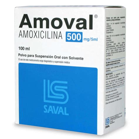 Amoval Amoxicilina Mg Ml Suspensi N Ml Cruz Verde