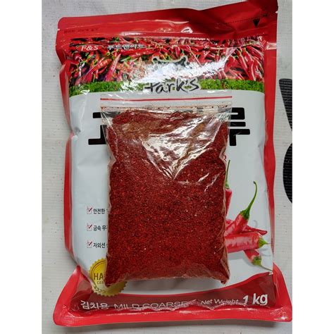 Gochugaru Red Chilli Pepper Flakes For Kimchi 500g 200g 100g