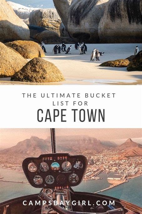 Ultimate Cape Town Bucket List For First Time Cape Town Bucket List