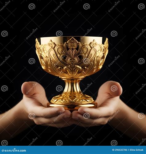 Golden Cup, Victory Cup, Isolated Stock Illustration - Illustration of ...