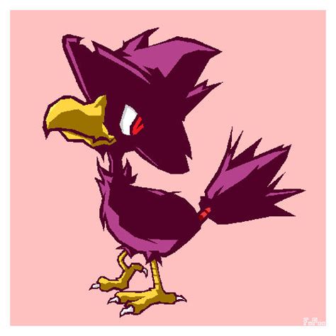 SHINY MURKROW by FuPoo on DeviantArt