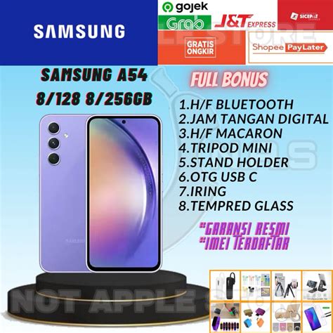 Jual Samsung A54 5g 8128gb 8256gb New Garansi Resmi Shopee Indonesia