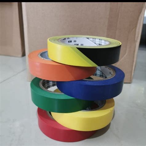 Jual Lakban Lantai Vinyl Floor Marking Tape Lakban Lantai Mm X Mtr