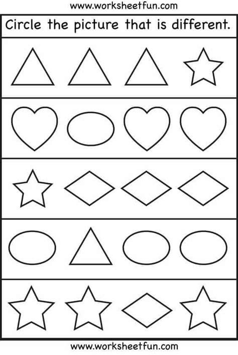 Pin By Carla Maione On Forme E Colori Shapes Worksheet Kindergarten Free Preschool Worksheets