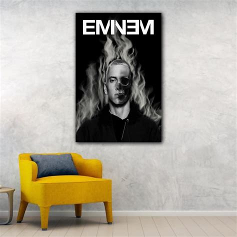 Eminem Decor Wall Art Rap Poster – Aesthetic Wall Decor