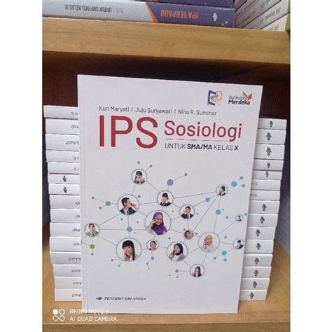 Jual OBRAL Buku IPS Sosiologi Kelas X SMA Kurikulum Merdeka Erlangga