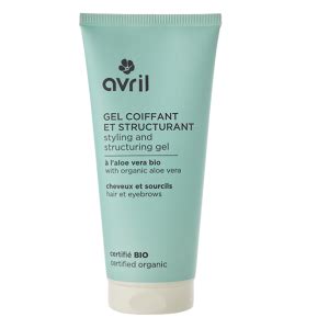 AVRIL GEL COIFFANT ET STRUCTURANT à L Aloe Vera BIO 200ml