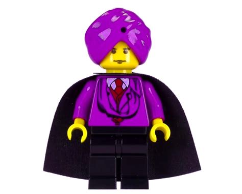 Lego Set Fig 006054 Professor Quirinus Quirrell Voldemort Yellow